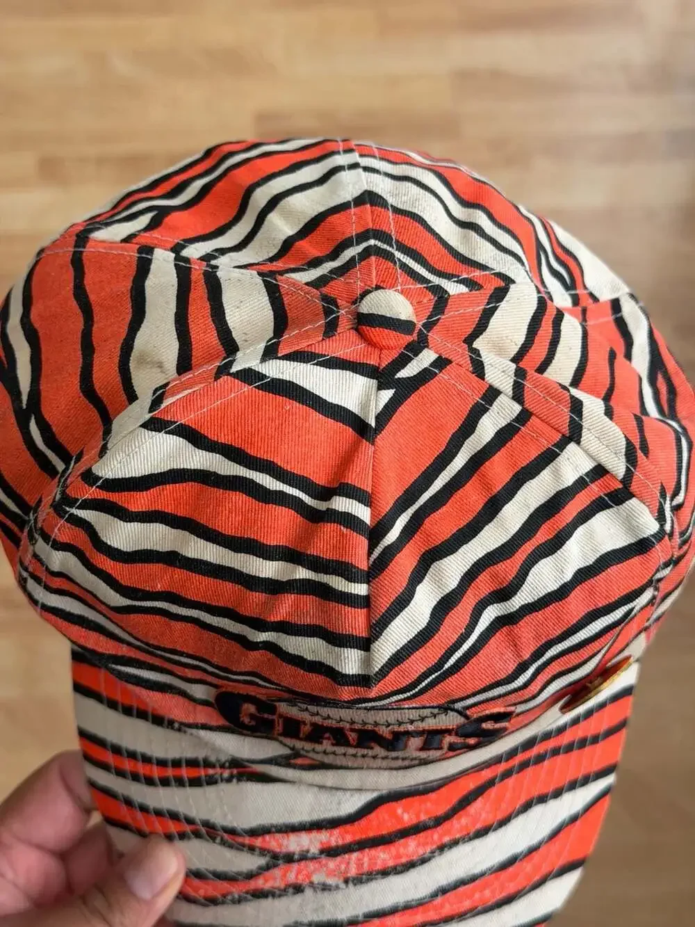 47 Brand San Francisco Giants Zubaz Zebra Print Adjustable Cap Hat